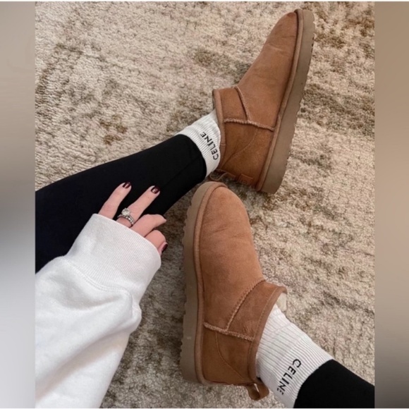 UGG Shoes - UGG Ultra Mini Chestnut Boots